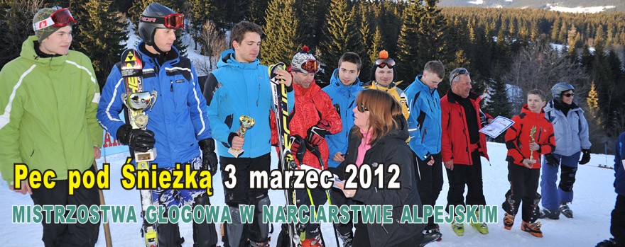Mistrzostwa Głogowa w Narciarstwie Alpejskim o puchar Prezydenta Miasta Głogowa3 marzec 2012
